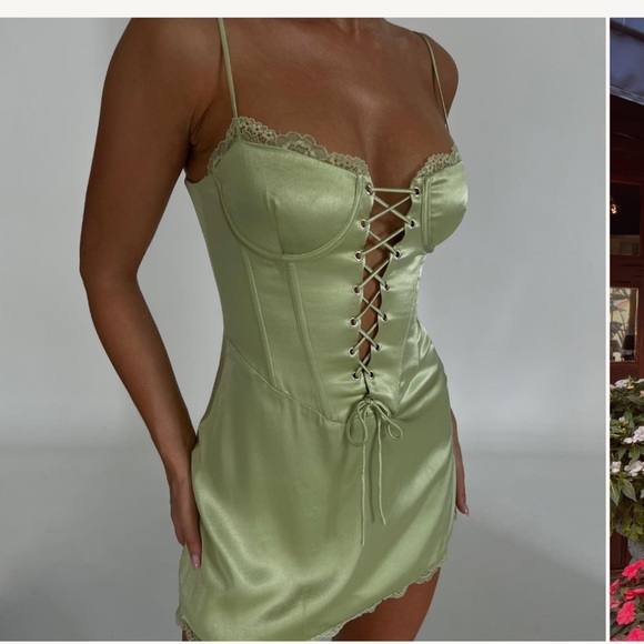 Meshki Dresses & Skirts - NWT Meshki Kalila corset dress